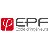 logo EPF école d'ingénieurs généralistes - site de Sceaux